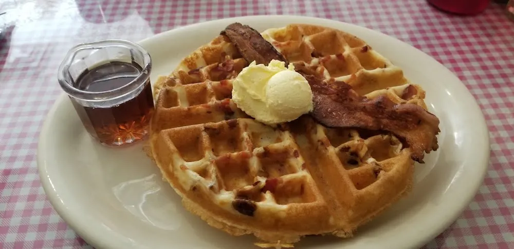 Bacon Pecan Waffle